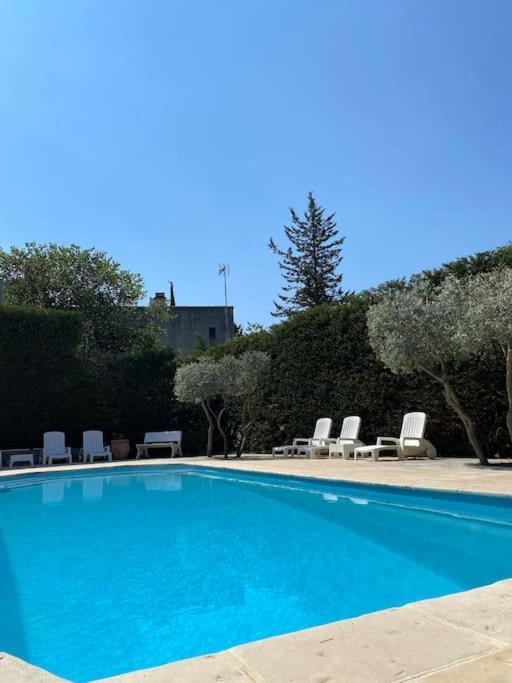 T2 Avec Jardin Et Piscine Privee Lejlighed Velaux Eksteriør billede